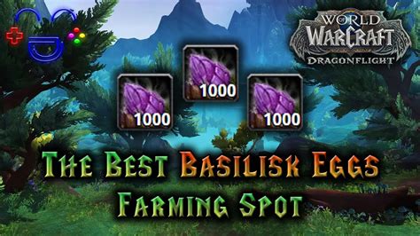 farming basilisk eggs.